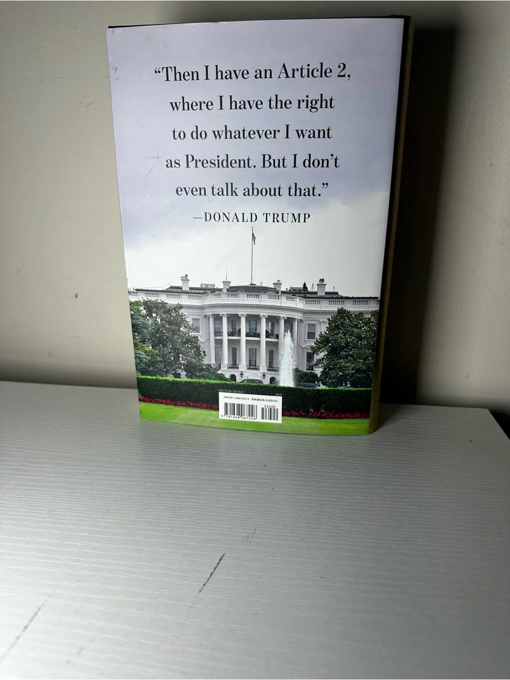 Regime Change Gold Hardcover Book by Maggie Haberman & Jonathan Swan